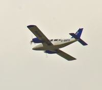 G-BHFH @ EGFF - Seneca II, cs  Oxford94 go-round, departed to Oxford.