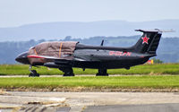 G-DLFN @ EGFF - L-29 Delfin, due out today to St Athan.