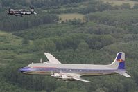 N996DM @ INFLIGHT - Flying Bulls Douglas DC6 - by Dietmar Schreiber - VAP
