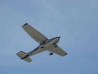 N9452E @ SZP - 1979 Cessna 172N SKYHAWK, Lycoming O-320-H2AD 160 Hp, PowerFlow exhaust mod by STC, takeoff climb Rwy 22 - by Doug Robertson