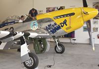 N5444V @ KTOA - 1944 North American F-51D, c/n: 44-7375 at  Torrance Municipal - by Terry Fletcher