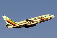 Z-WPA @ FAJS - Z-WPA   Boeing 737-2N0 [23677] (Air Zimbabwe) Johannesburg Int~ZS 19/09/2006 - by Ray Barber