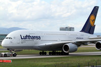 D-AIMJ @ EDDF - Lufthansa Airbus A380