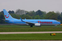 G-FDZW @ EGCC - Thomson - by Chris Hall