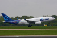 C-GITS @ EGCC - Air Transat - by Chris Hall