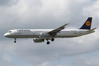 D-AISN @ EDDF - Lufthansa Airbus A321