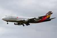 HL7420 @ EDDF - Asiana Airlines Boeing 747
