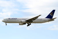 P4-KCB @ EDDF - Air Astana Boeing 767