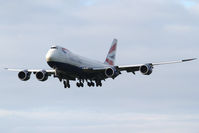 G-GSSD @ EDDF - British Airways World Cargo Boeing 747-8
