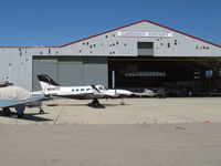 N441TP @ CMA - 1944 Cessna 414A CHANCELLOR, two Continental TSIO-520-NB 310 Hp each, bonded wet wing, winglets mod, trailing link mains landing gear. First year of production. - by Doug Robertson