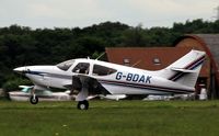 G-BDAK @ EGLD - Ex: N1252J > G-BDAK - Originally owned to, Glos-Air Ltd in April 1975 and currently in private hands since September 2003