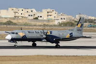 LX-WAO @ LMML - Bae ATP LX-WAO West Air Europe - by Raymond Zammit
