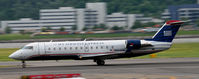 N464AW @ KDCA - Takeoff roll DCA - by Ronald Barker