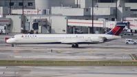 N958DN @ MIA - Delta MD-90