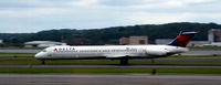 N921DL @ KDCA - Takeoff roll DCA - by Ronald Barker