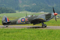 TE184 @ LOXZ - Supermarine Spitfire - by Chris Jilli