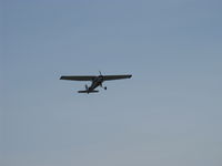 N673CB @ SZP - 1970 Cessna 150L, Continental O-200 100 Hp, takeoff climb Rwy 22 - by Doug Robertson