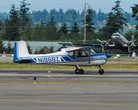 N1968Z @ KPAE - Landing 34L @ KPAE - by Terry Green