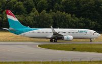 LX-LGU @ ELLX - lined up for departure - by Friedrich Becker