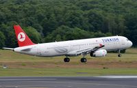 TC-JRI @ EDDK - Turkish A321 about to touch down in CGN. - by FerryPNL