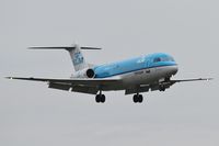 PH-KZH @ EGSH - About to land at Norwich. - by Graham Reeve