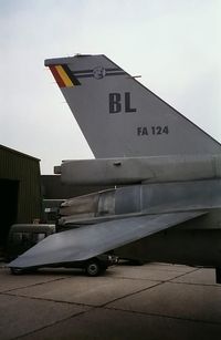 FA-124 @ EBBL - Tailcode BL.31 Squadron.Tigers. - by Robert Roggeman