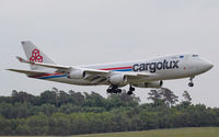 LX-UCV @ ELLX - on final RW24 - by Karl-Heinz Krebs