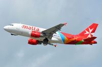 9H-AEH @ EDDL - Air Malta A319 take-off - by FerryPNL