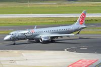 OE-IHE @ EDDL - Niki ERJ190 arrived in DUS - by FerryPNL
