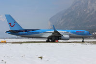 G-OOBP @ LOWI - back to Manchester - by Christoph Plank
