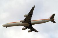 EC-LEU @ EGLL - Airbus A340-642 [960] (Iberia) Home~G 16/04/2012. On approach 27R.