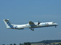 G-ECOB @ EGPH - Flybe Dash 8Q-402 landing runway 06