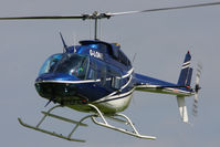 G-LONE @ EGBT - being used for ferrying race fans to the British F1 Grand Prix at Silverstone - by Chris Hall