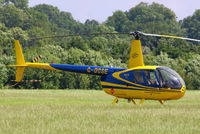 G-DCSE @ EGBT - being used for ferrying race fans to the British F1 Grand Prix at Silverstone - by Chris Hall