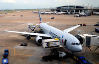 N376AN @ KDFW - Gate A34 DFW - by Ronald Barker