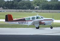 N4850J @ ORL - Beech V35 Bonanza - by Florida Metal