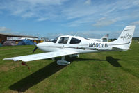 N600LB @ EGBT - Visitor at Turweston for the British F1 Grand Prix at Silverstone - by Chris Hall
