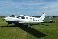 N808CA @ EGBT - Visitor at Turweston for the British F1 Grand Prix at Silverstone - by Chris Hall