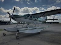 N208LB @ KBOW - At Amphibians Plus ramp - by Jack Suske