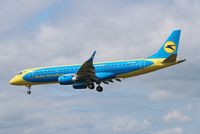 UR-EMC @ EGSH - About to touch down at Norwich. - by Graham Reeve
