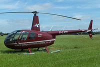 G-LHXL @ EGBT - being used for ferrying race fans to the British F1 Grand Prix at Silverstone - by Chris Hall