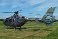 G-OPAH @ EGBT - being used for ferrying race fans to the British F1 Grand Prix at Silverstone - by Chris Hall