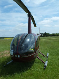 G-LHXL @ EGBT - being used for ferrying race fans to the British F1 Grand Prix at Silverstone - by Chris Hall