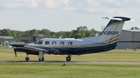 N395DR @ KAXN - Piper PA-42 Cheyenne taxiing to runway 31 for departure. - by Kreg Anderson