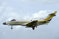 ZF130 @ EGDY - This BAe-125 was used for trials of the Blue Vixen radar that was to be installed in the new Sea Harrier FRS2. - by Joop de Groot