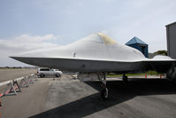 87-0801 @ TOA - the YF-23 is a quite big aircraft ! - by olivier Cortot