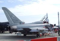 MMX614 @ LFPB - Eurofighter EF2000 Typhoon T of the Aeronautica Militare Italiana AMI (Italian Air Force) at the Aerosalon 2013, Paris - by Ingo Warnecke