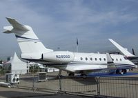 N280GD @ LFPB - IAI Gulfstream G280 at the Aerosalon 2013, Paris