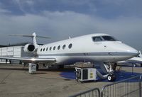 N650PH @ LFPB - Gulfstream G650 at the Aerosalon 2013, Paris - by Ingo Warnecke