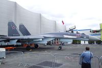 07 RED @ LFPB - Sukhoi Su-35S FLANKER-E at the Aerosalon 2013, Paris - by Ingo Warnecke